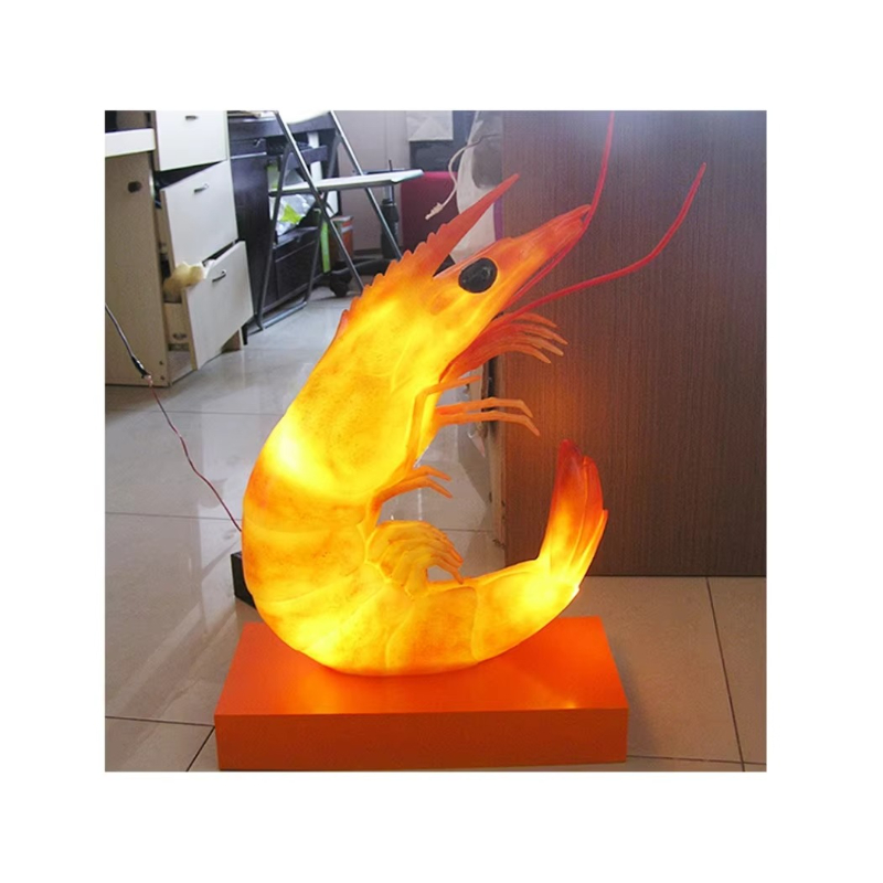 2026년 핫세일 유광 섬유유리 새우 조각상, 가정 장 - Marine Aquarium Home 리뷰 및 가격