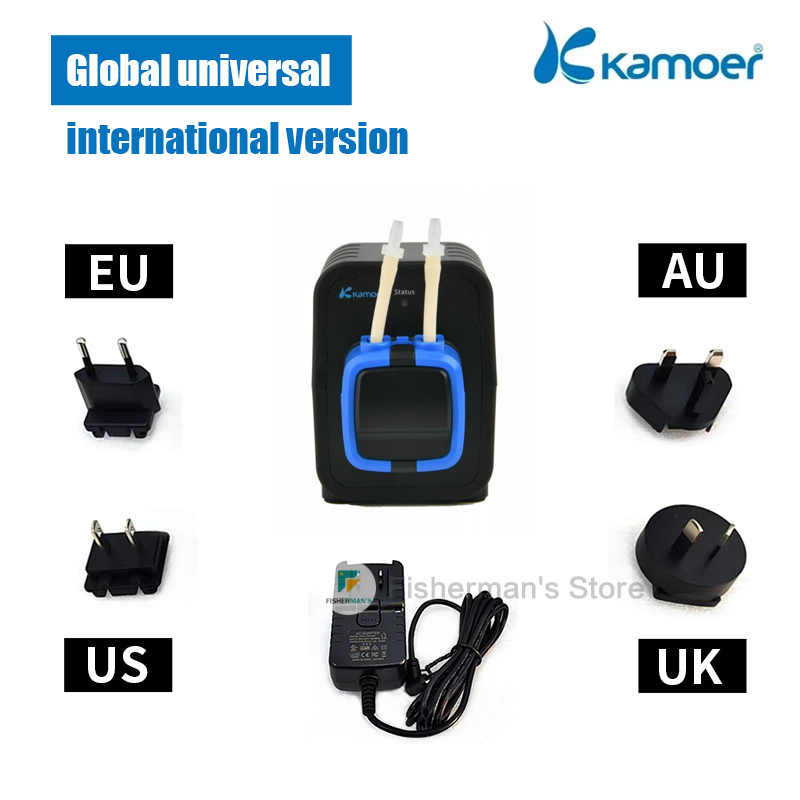Kamoer 어항 수족관 펌프 영양제 물방울 펌프, 블 - Marine Aquarium Equipment 리뷰 및 가격
