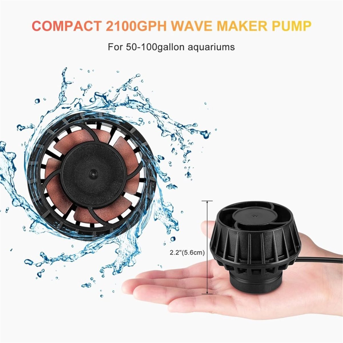 A983K 2100GPH 수족관 웨이브 메이커(컨트롤러 - Powerhead Wave Maker 리뷰 및 가격