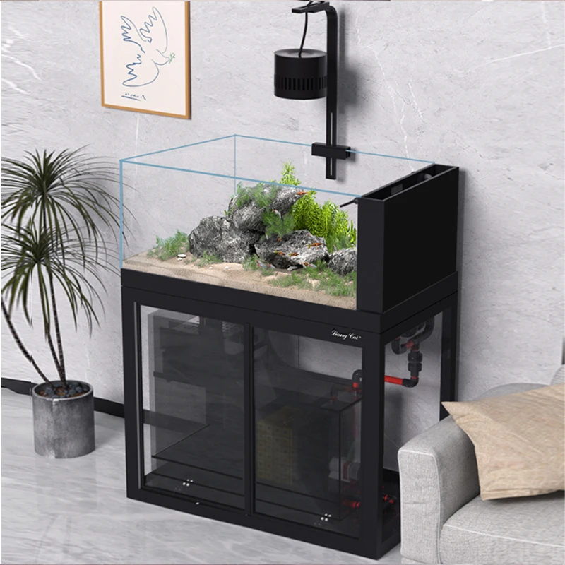 가정용 해양 수족관 무테 유리 어항, 넉넉한 크기의 관 - Marine Aquarium Home 리뷰 및 가격