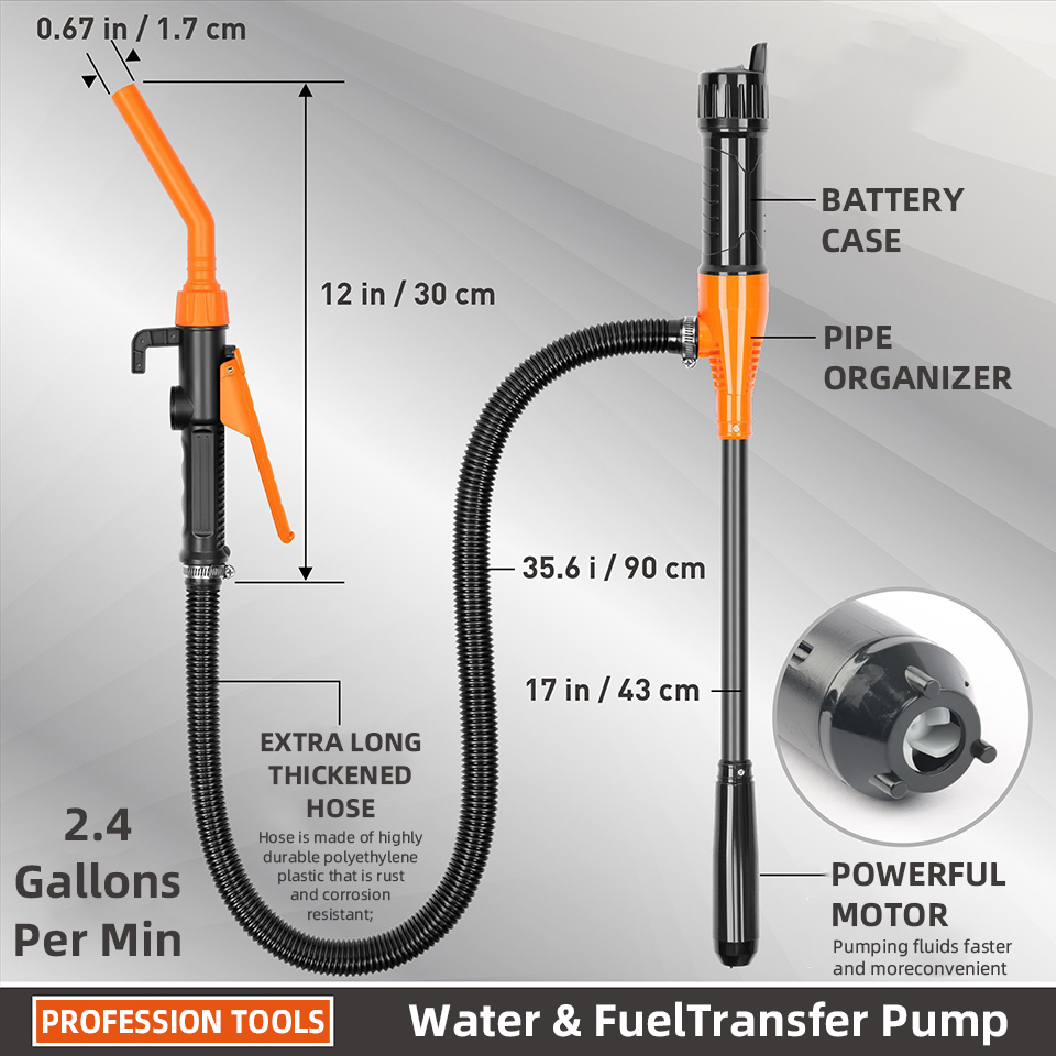 리튬 배터리 구동 연료 이송 펌프, 자동차 연료 탱크, - Marine Aquarium Equipment 리뷰 및 가격