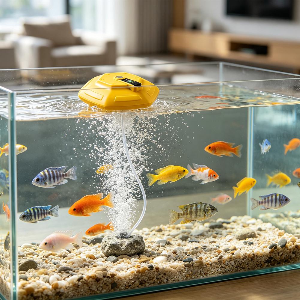 무선 충전식 수족관 산소 펌프, 연못 물고기 운반 및  - Marine Aquarium Equipment 리뷰 및 가격