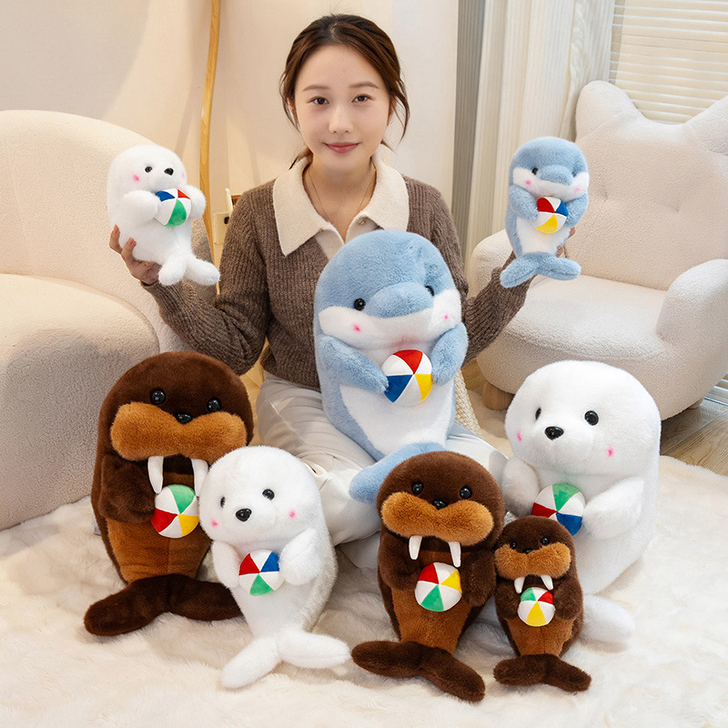 해양 수족관 시리즈 동물 인형 봉제 장난감 공을 안고  - Marine Aquarium Home 리뷰 및 가격