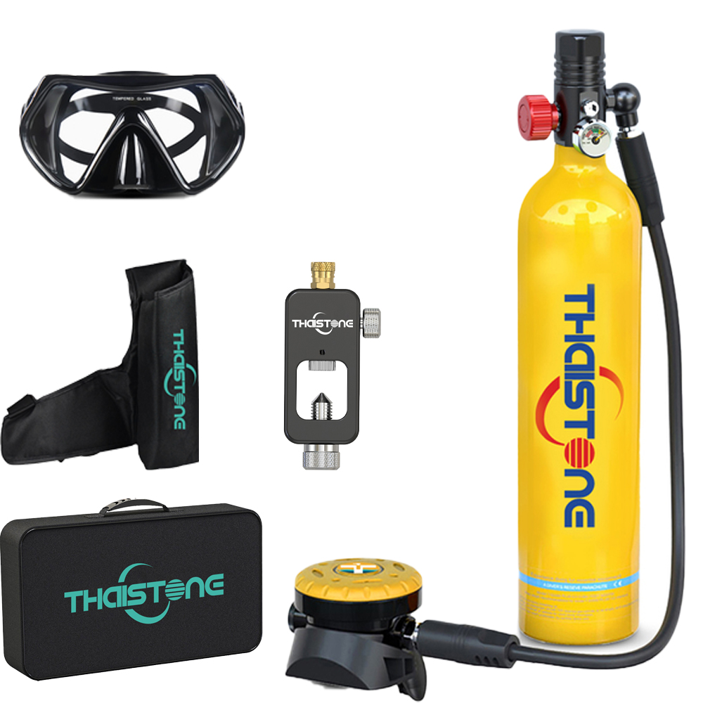 THAISTONE-1L 휴대용 스쿠버 다이빙 탱크 수중 - Marine Aquarium Equipment 리뷰 및 가격